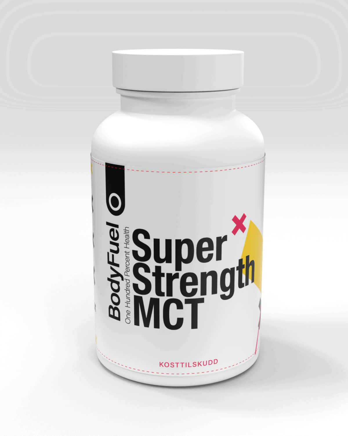 BodyFuel Super-Strength MCT Kapsler - 360 kapsler - gelatin