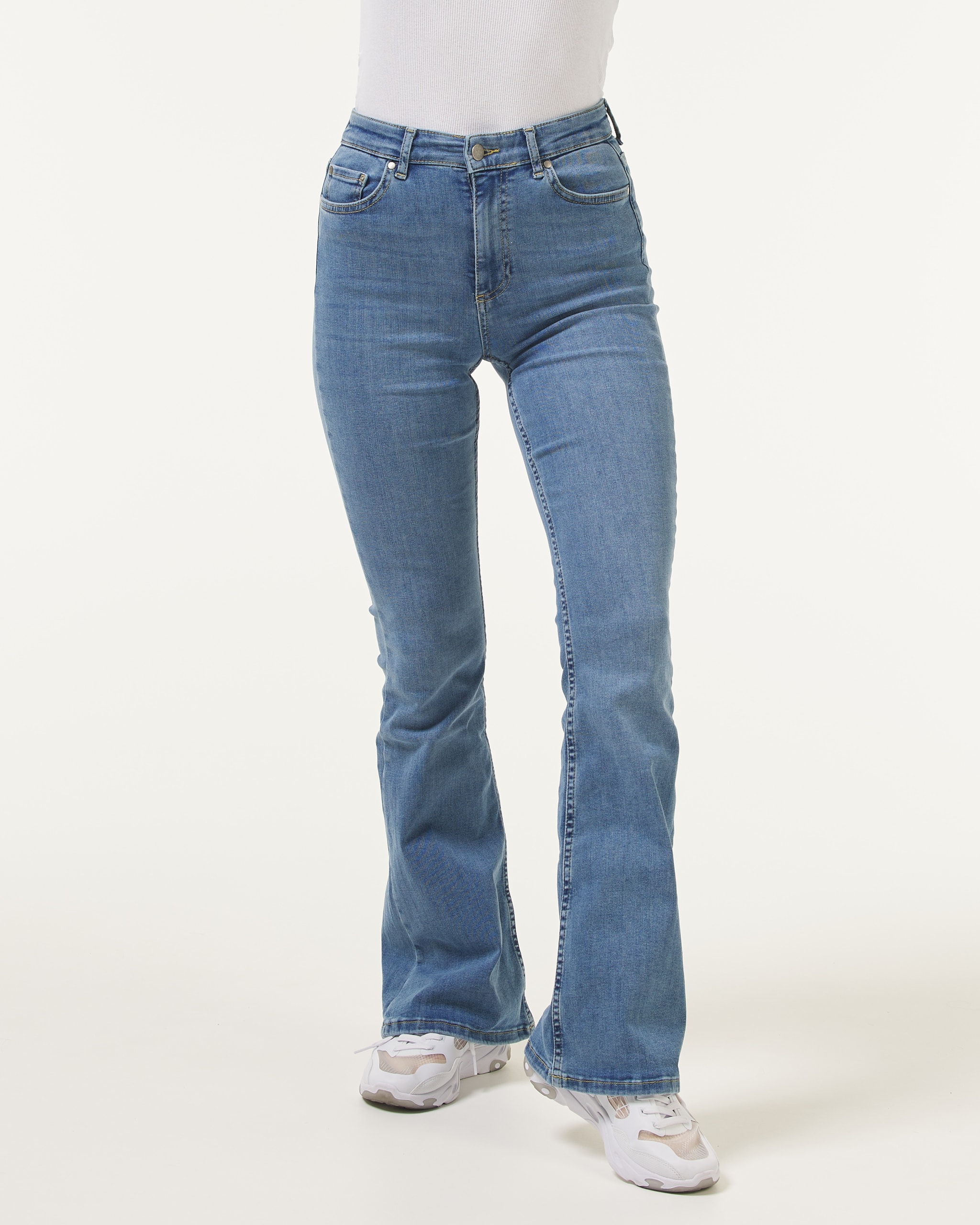 Chrissy Boot Cut Jeans Light Blue 5
