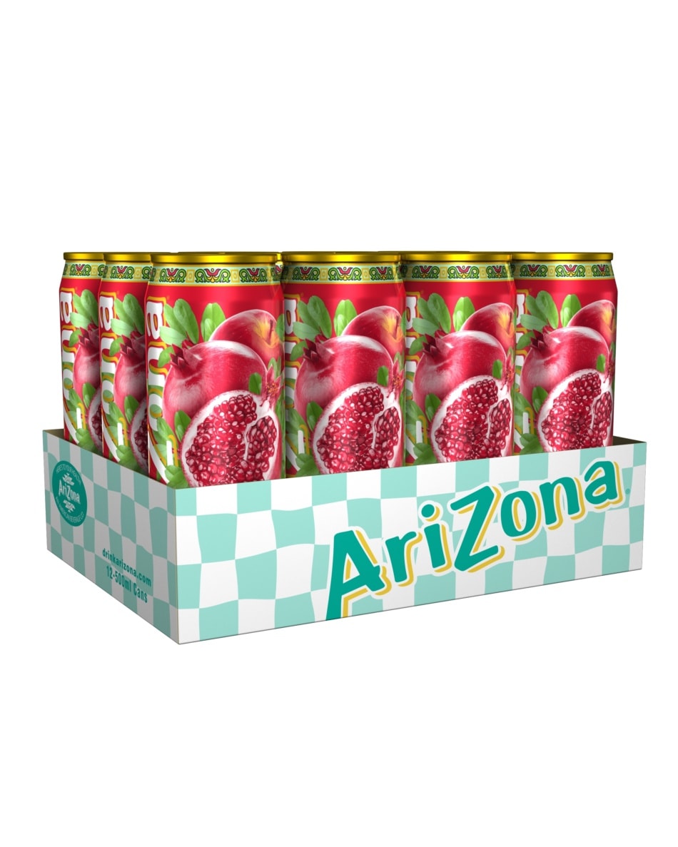 AriZona Pomegranate Green Tea 12x0,5l BX