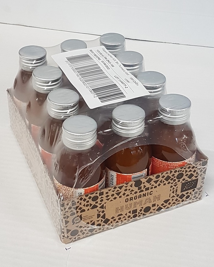 Organic Human A Shot Of Turmeric 12x100ml - kosttilskudd