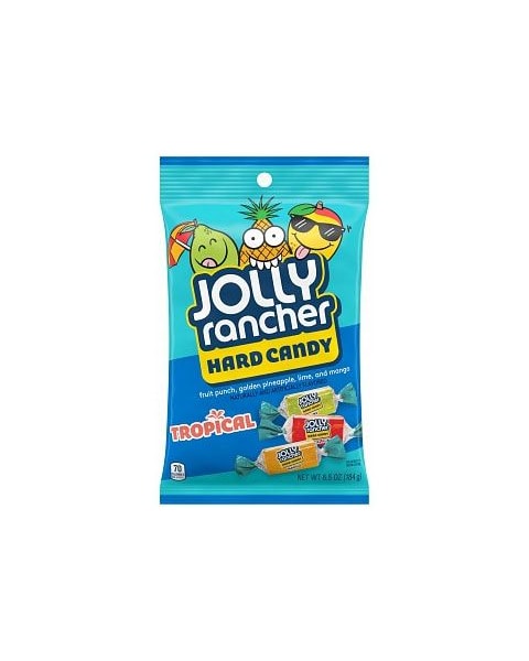 Jolly Rancher Hard Candy USA Import - 184gr - tropical - sukker