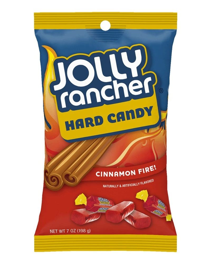 Jolly Rancher Hard Candy USA Import - 198gr - cinnamon fire - sugar