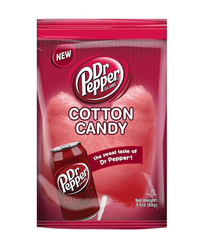 Dr Pepper 43372 Cotton Candy Original USA Import - 88gr - sugar