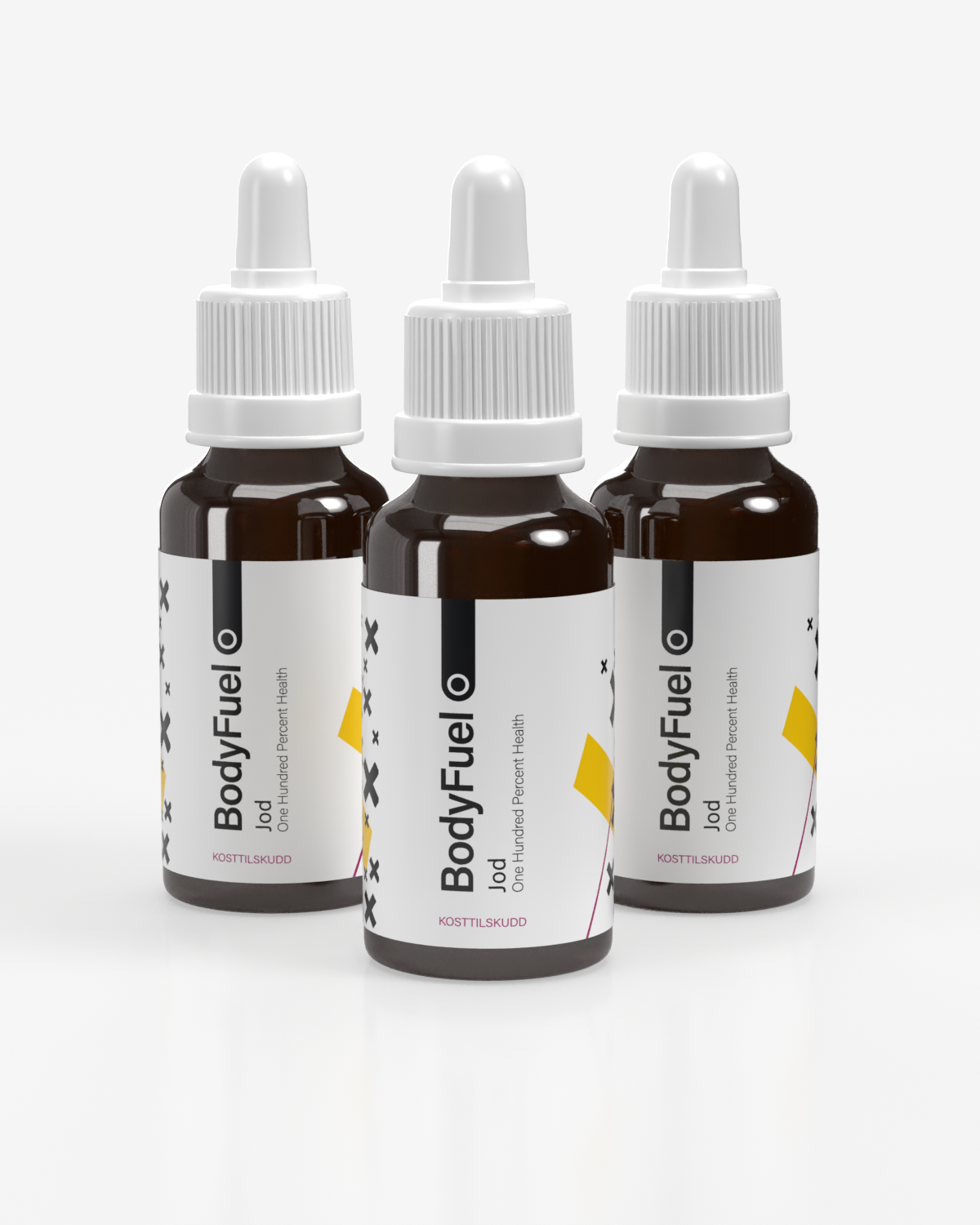 BodyFuel Super Strength Jod - TREPAKNING! - tilskudd
