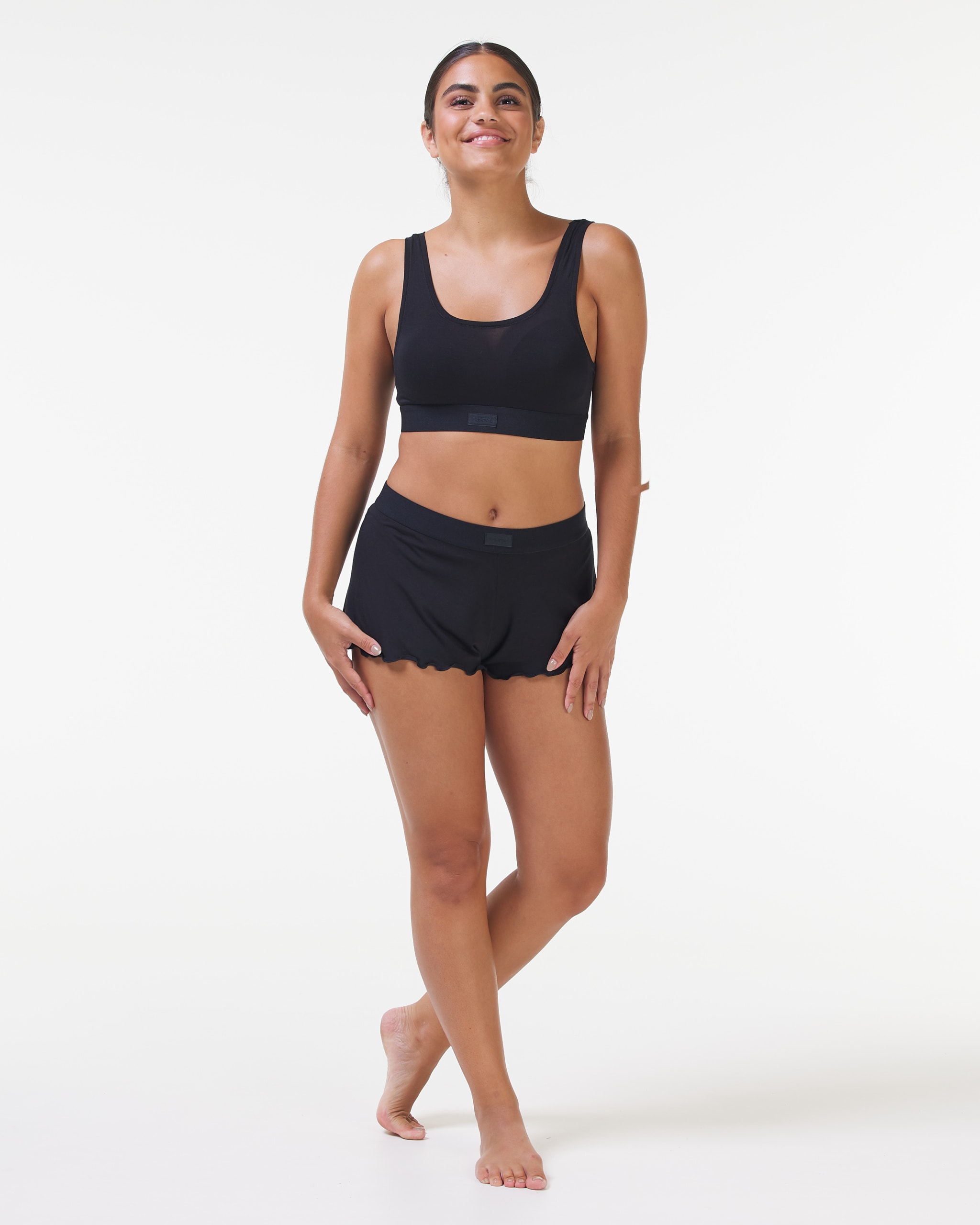 Lounge Basic Bra Black 2