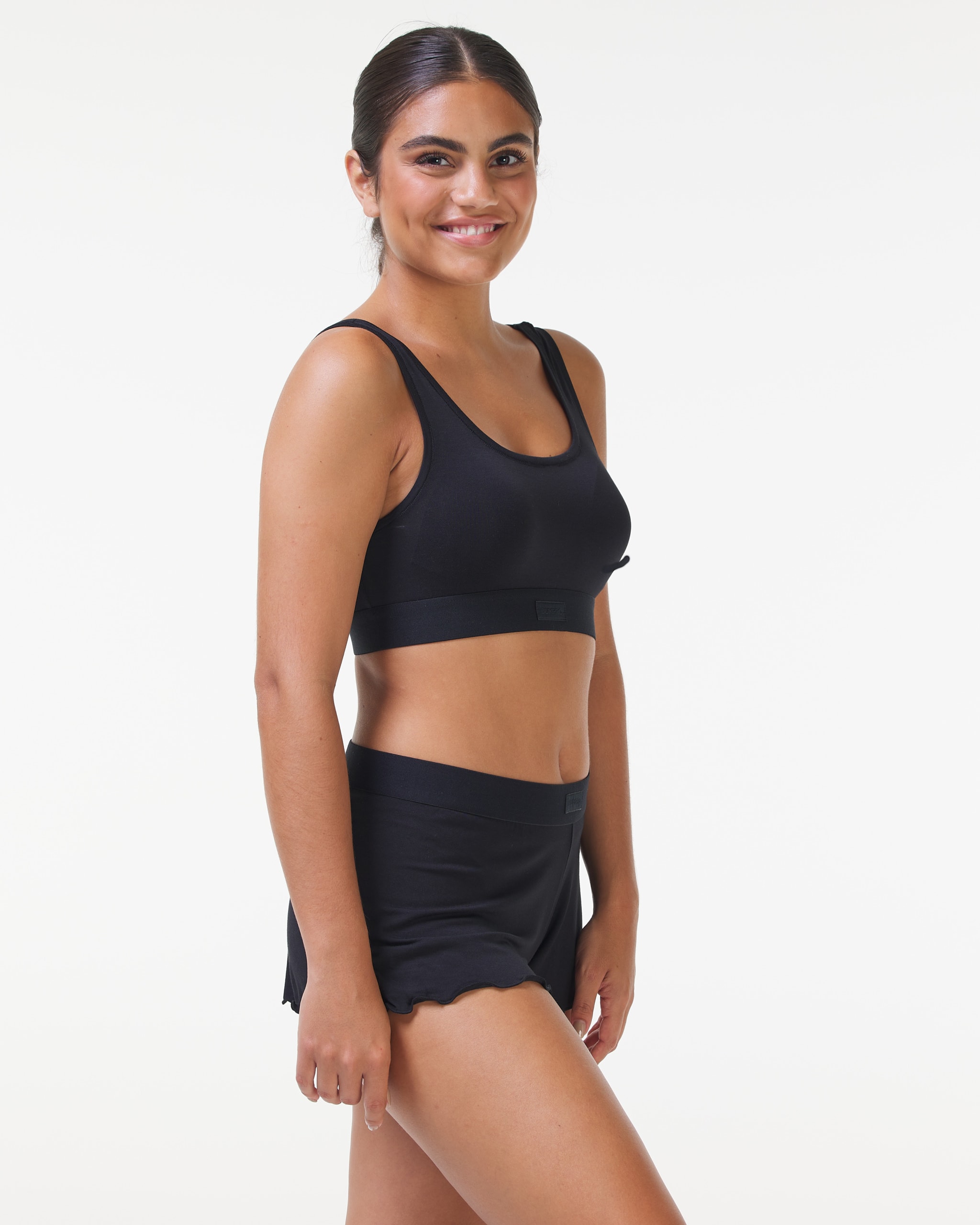 Lounge Basic Bra Black 6