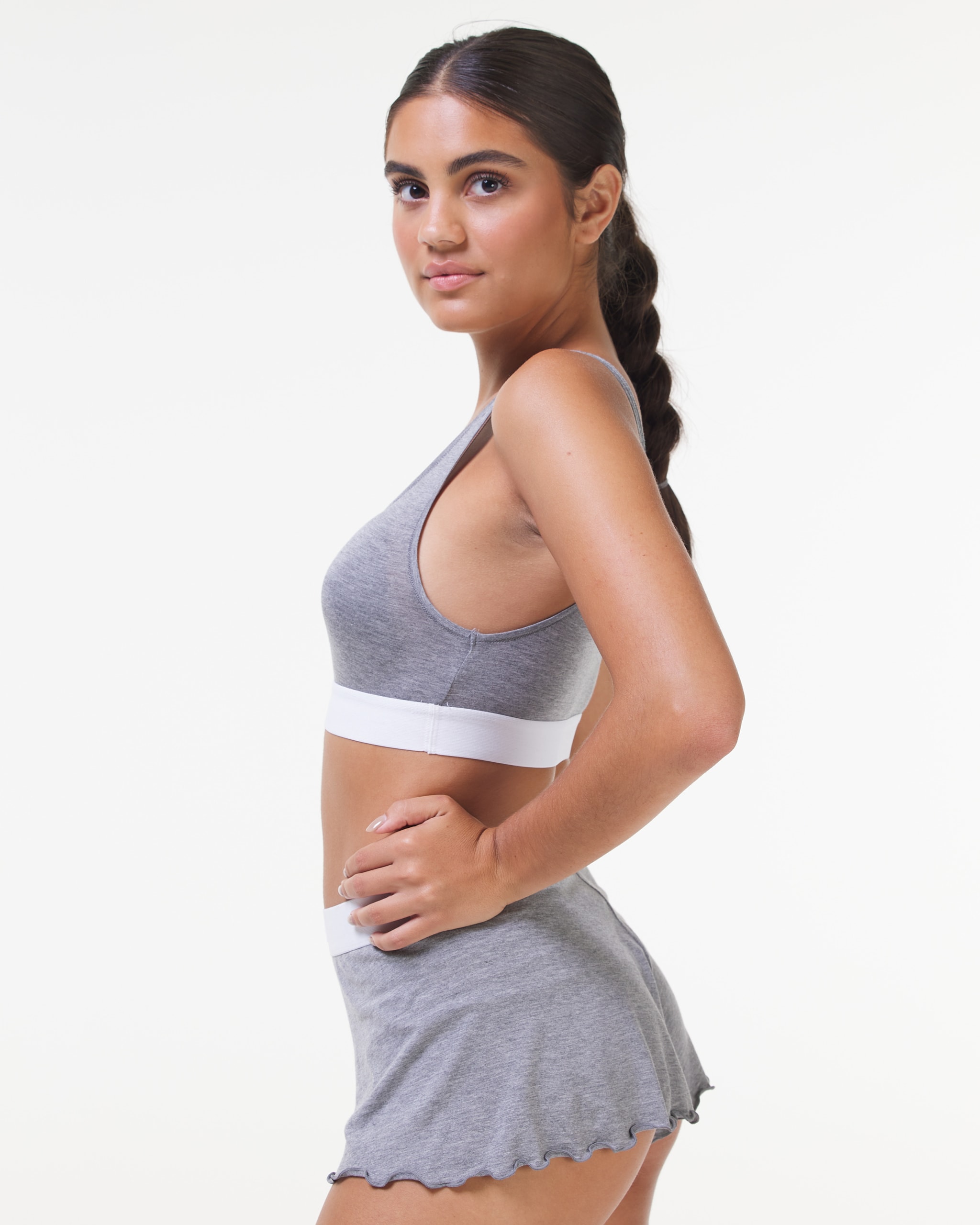 Lounge Basic Bra Grey 5