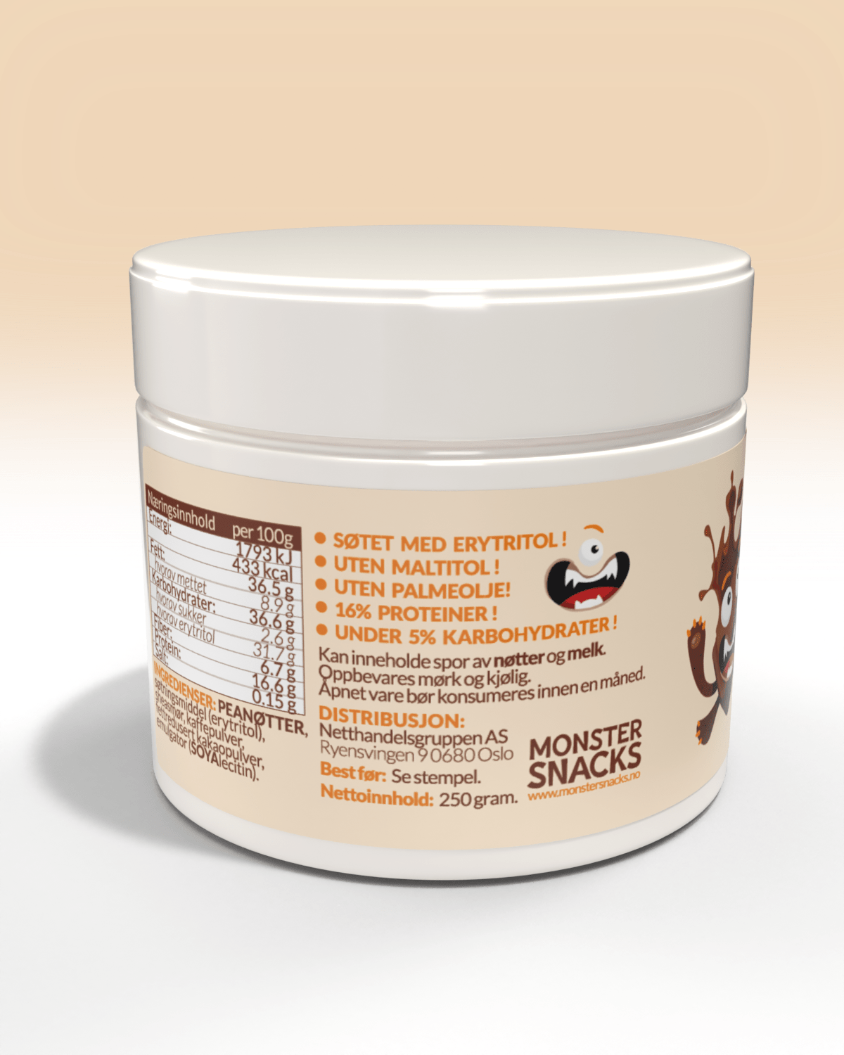 MonsterSnacks_New chocolate spread_Low carb_V02