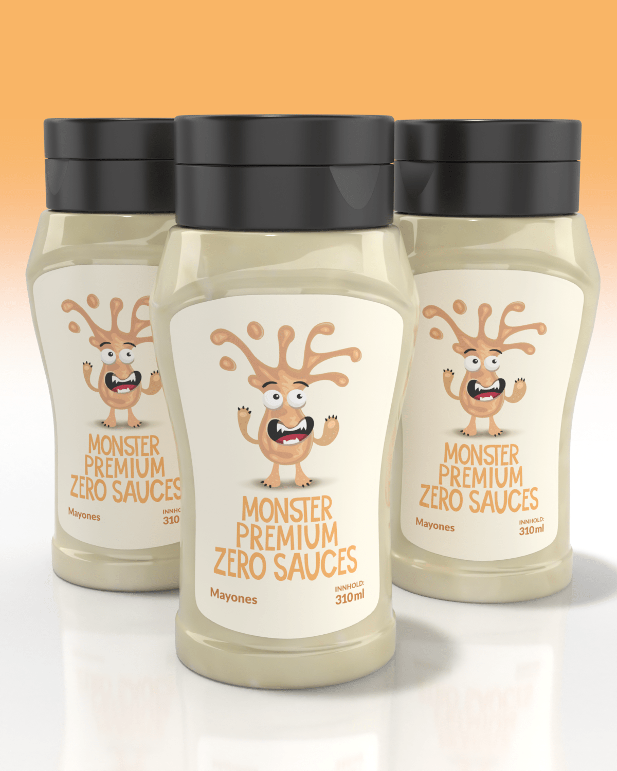 Monster Premium Zero Calorie Sauces - Mayones - TREPAKNING! - DATODEAL - gram protein