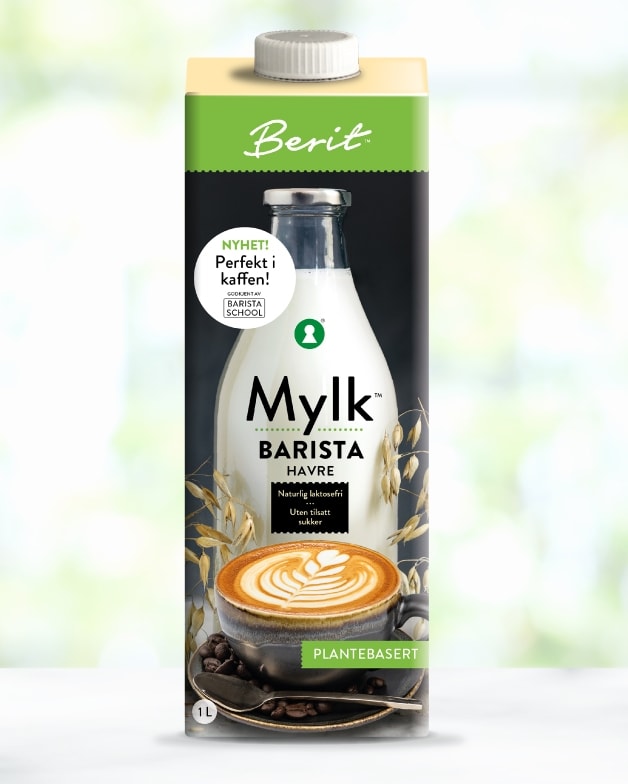 Berit Nordstrand - Barista Mylk 1L - protein for