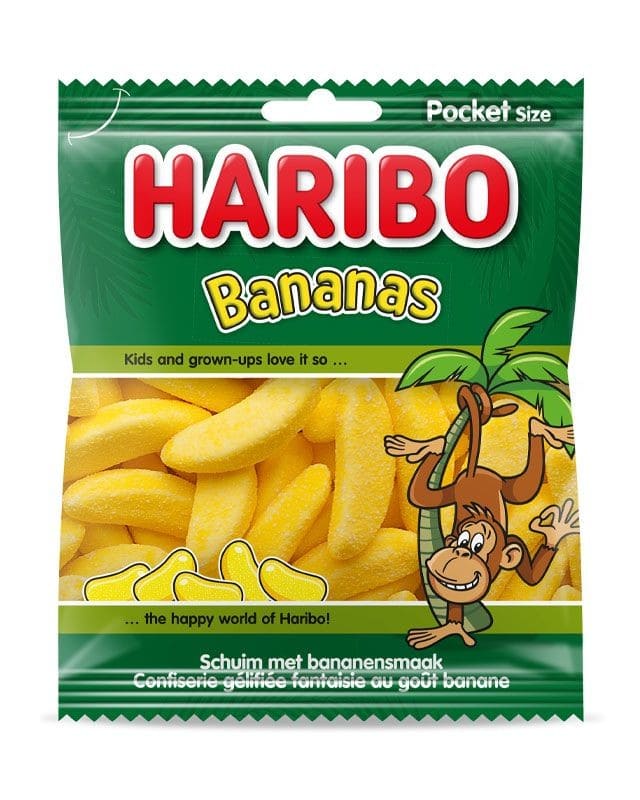 Haribo - Bananas 70g - protein and