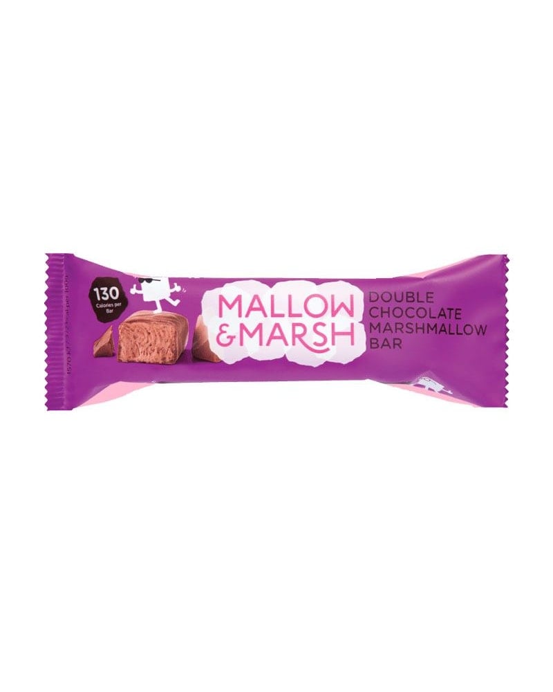 Marshmallow Bar - 35gr - double chocolate - - vanilla protein powder