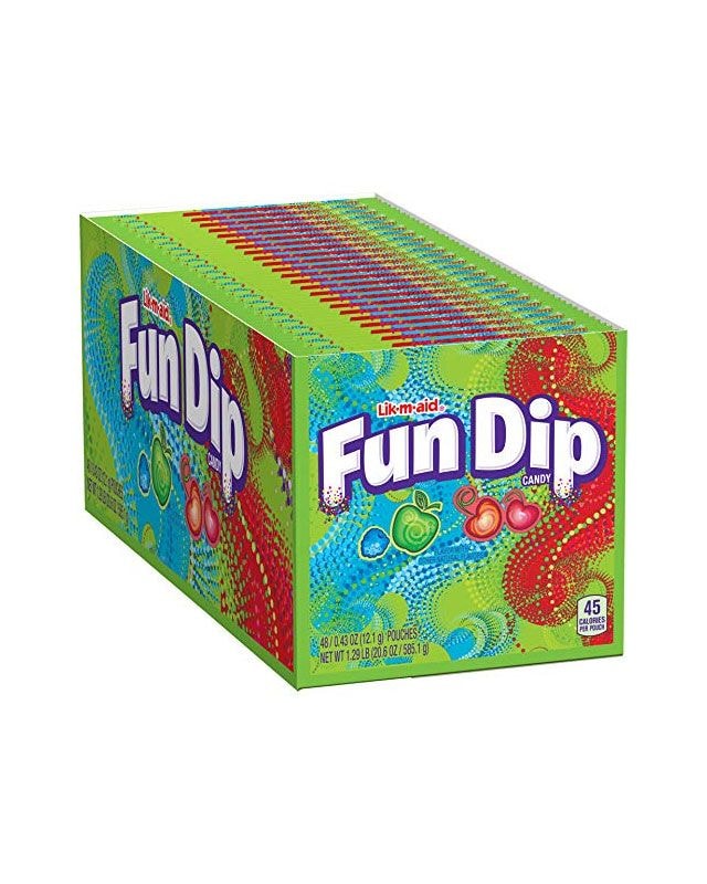Fun Dip - 48x12gr - razzle apple / cherry yum - bag