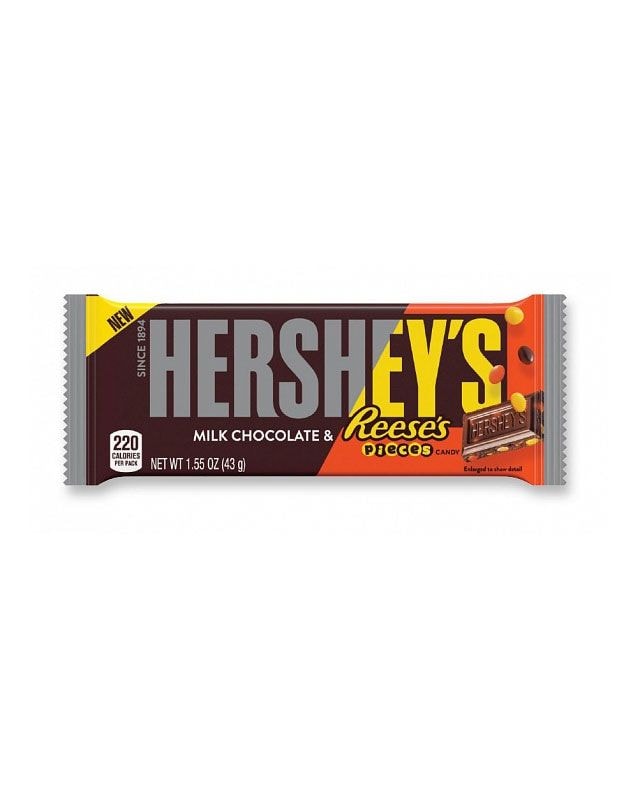 Hershey's - 43gr - reese's pieces milk chocolate - the