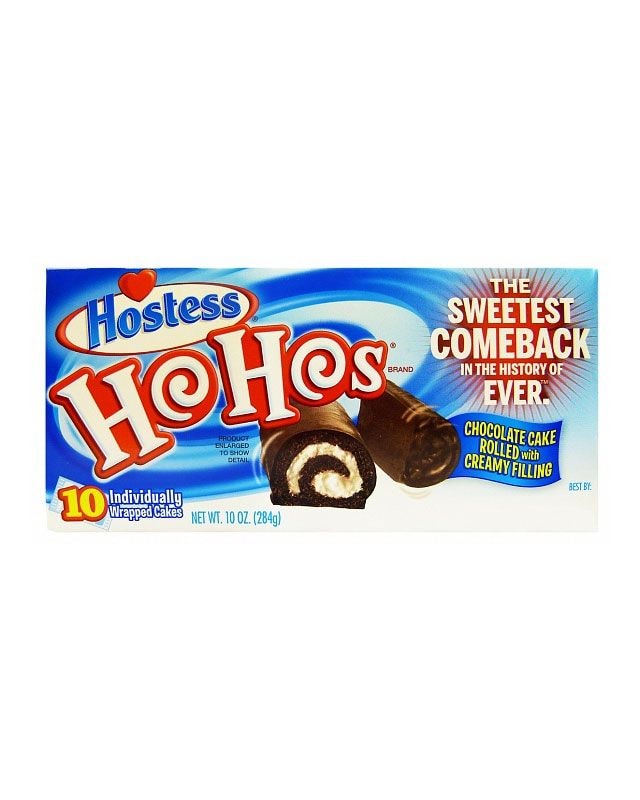 Hostess USA 5773 Ho Hos - 284gr - chocolate - 10 pack - is whey protein powder