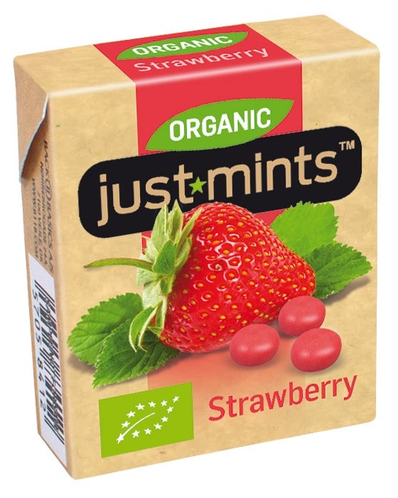Organic Just Mints - Strawberry - the