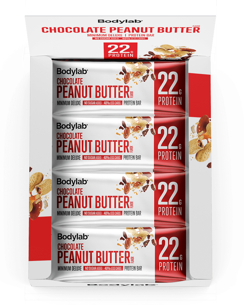 Bodylab Minimum Deluxe Protein Bar Chunky Chocolate 12x65g