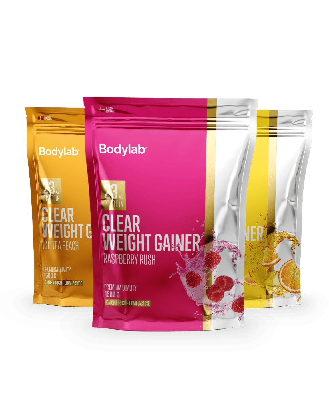 Bodylab Clear Weight Gainer 3x1.5kg - whey protein for