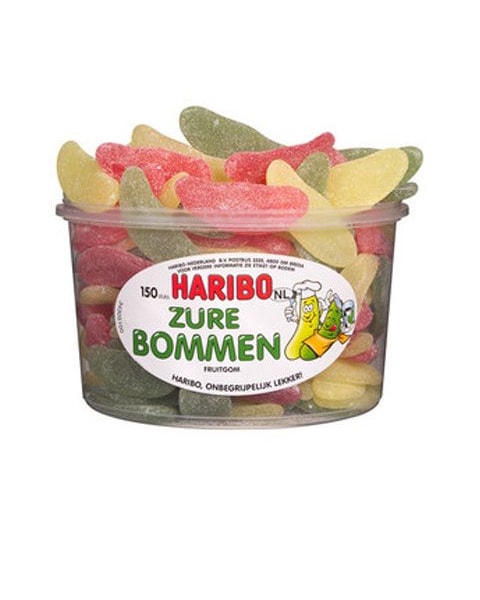Haribo - Sour Bombs 1.2kg - protein for