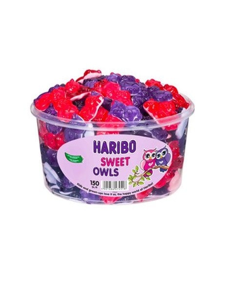 Haribo - Sweet Owls 1.2kg - with protein