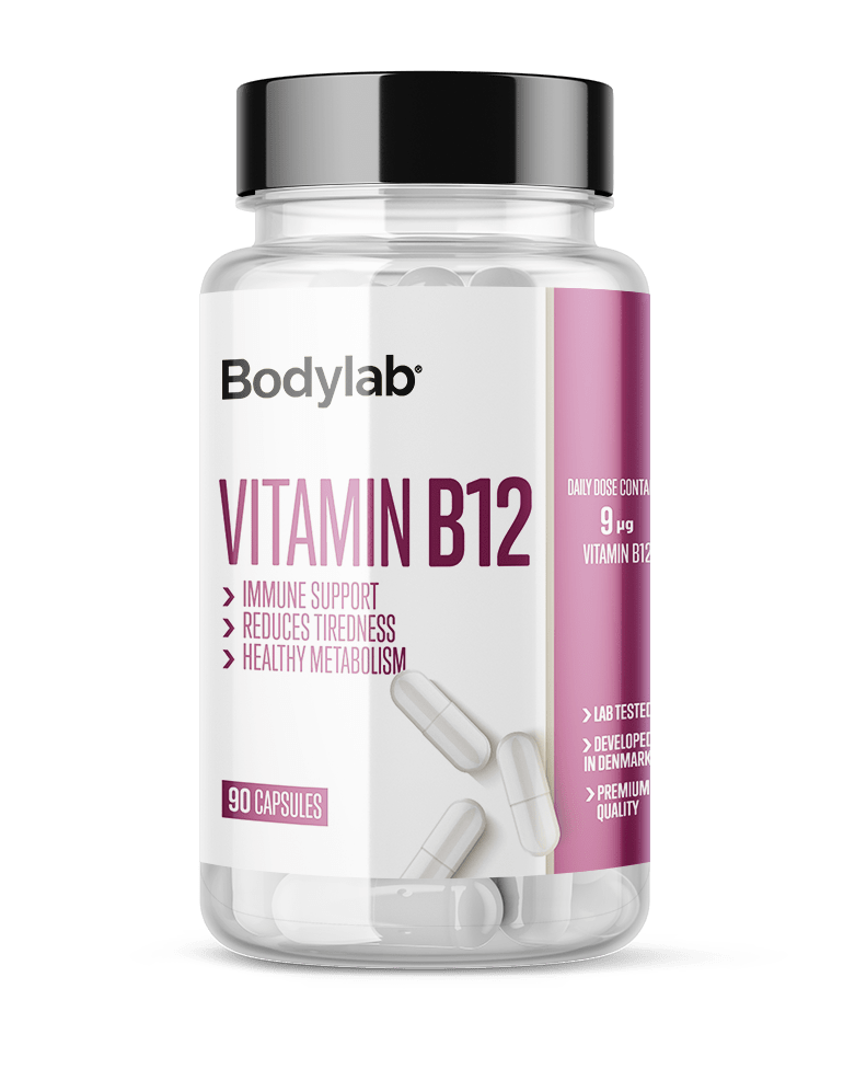 Bodylab Vitamin B12 (90 stk) - kosttilskudd