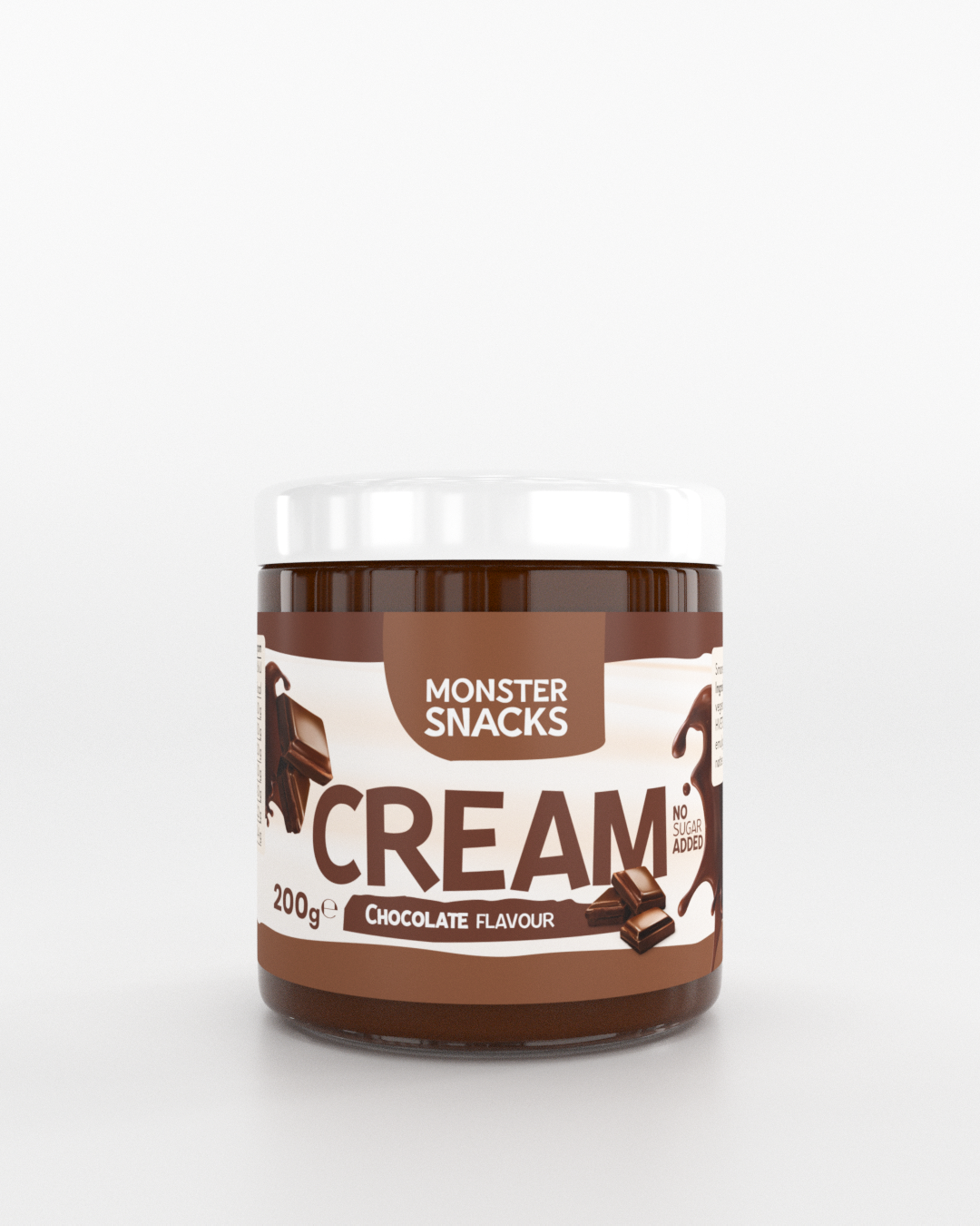 Monster Snacks Cream Chocolate Flavour - protein for