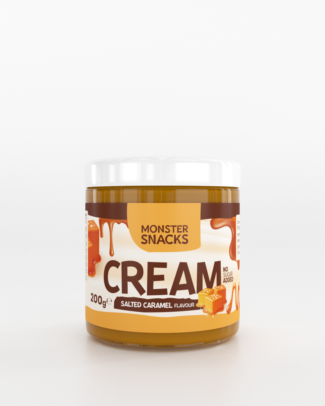 Monster Snacks Cream Salted Caramel Flavour - protein for