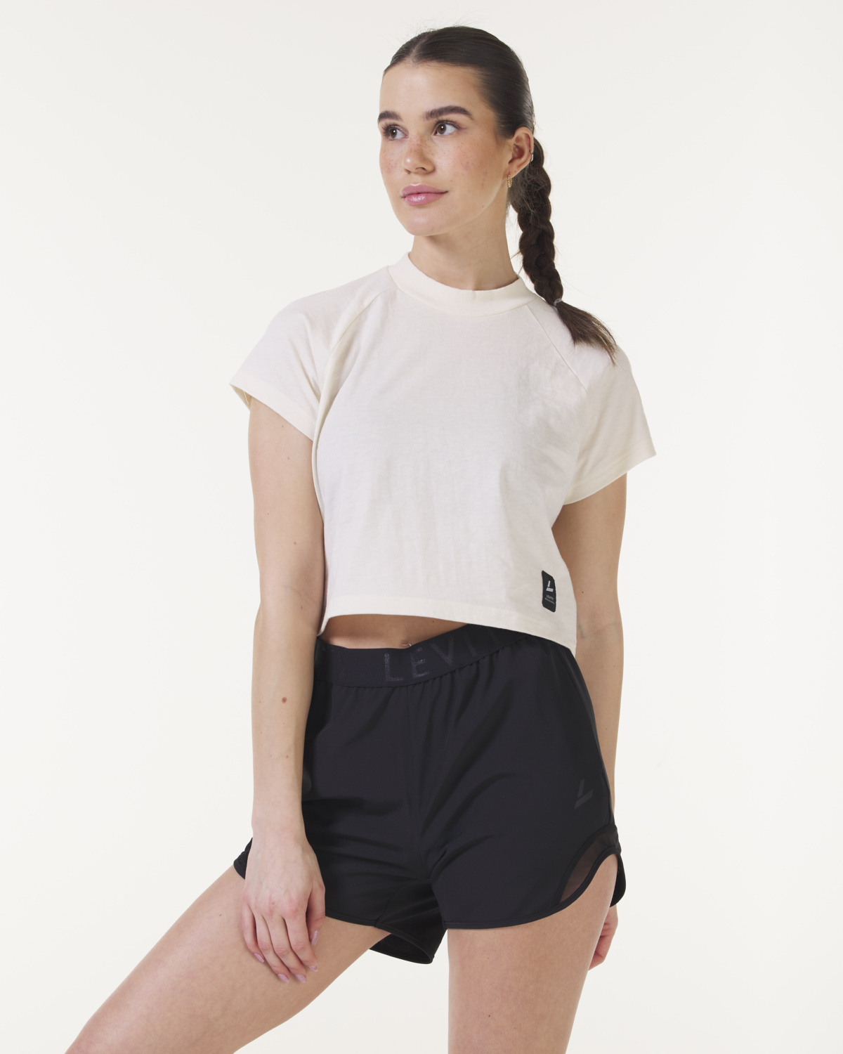 LEVITY Silhouette Tee White Dove - M