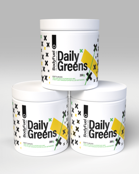 3x BodyFuel Daily Greens 200g