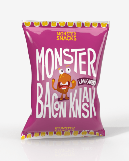 Monster Baconknask (proteinrik-/lavkarbo) 135g