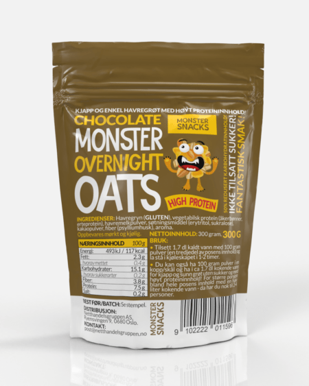 Monster Protein & Sukkerfri Chocolate Oats 300g