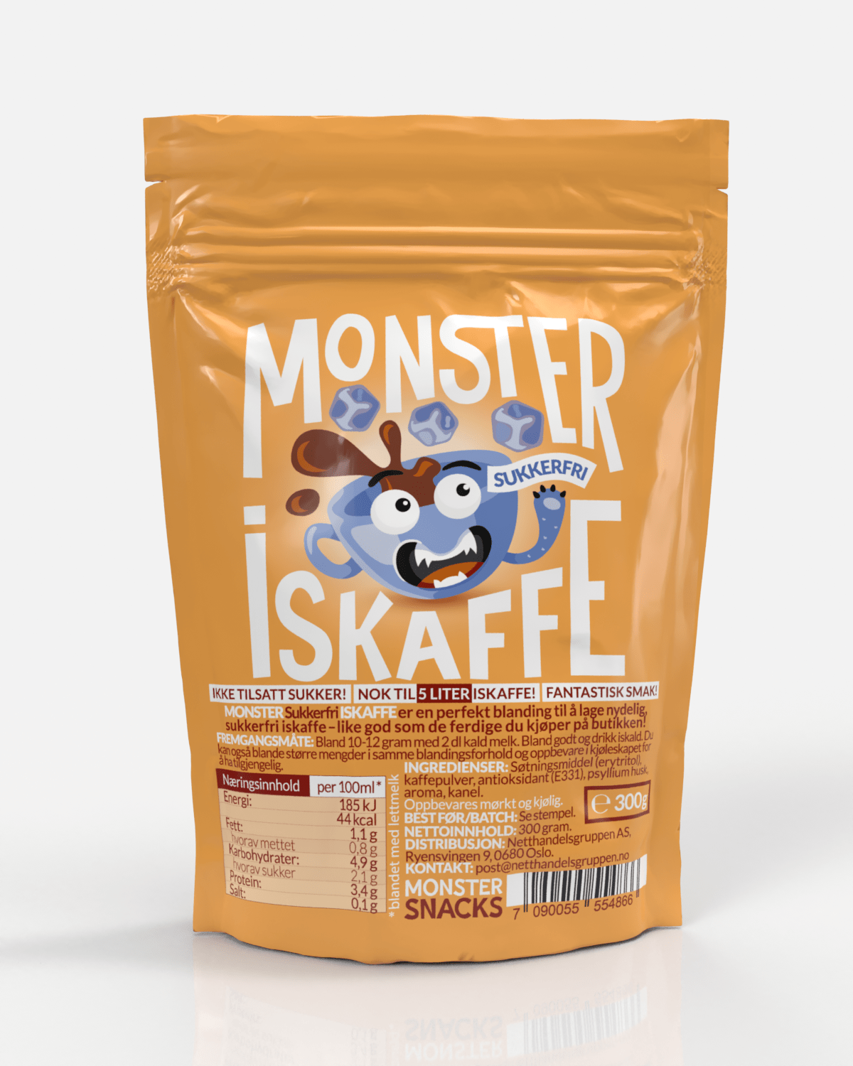 Monster Sukkerfri Iskaffe 300g