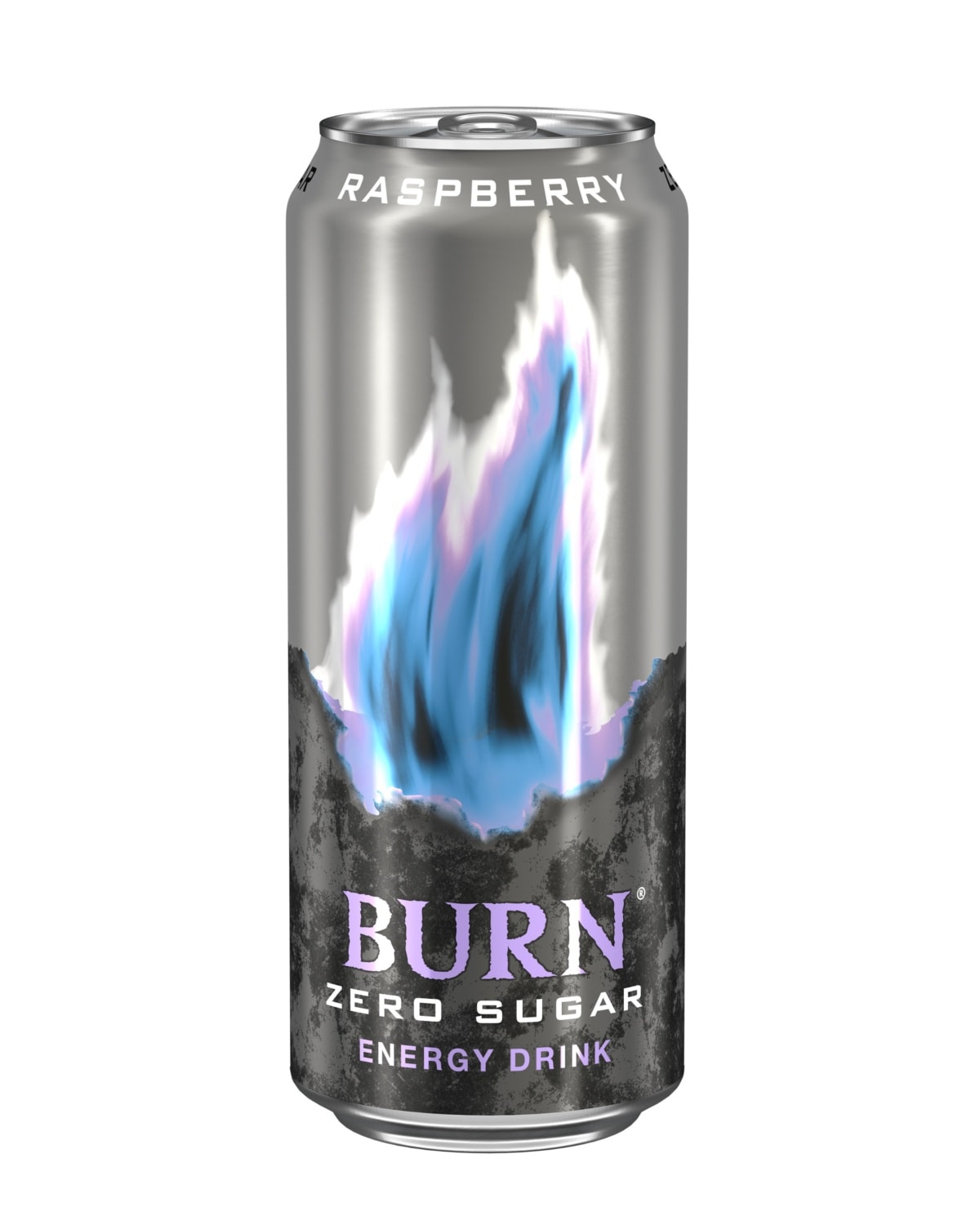 Burn Raspberry Zero Sugar 500ml - sukkerfri