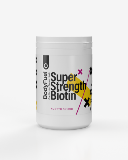 BodyFuel Super-Strength Biotin - FIRE MÅNEDERS FORBRUK