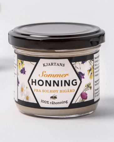 Kjartans Sommerhonning 120 gr - sunn