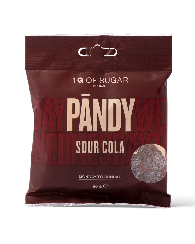 Pandy Sour Cola 50g - med protein