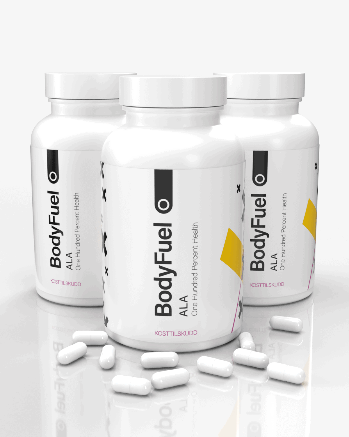 3x BodyFuel Alpha Lipoic Acid - til