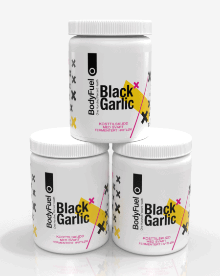 3x BodyFuel Black Garlic