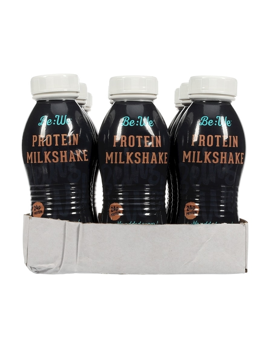 Be:We Protein Milkshake Chocolate 12x310ml - cocoa powder
