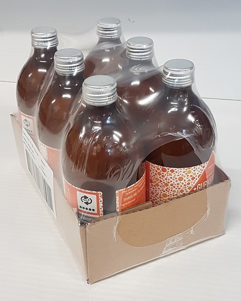 Organic Human A Shot Of Turmeric 6x500ml - kosttilskudd