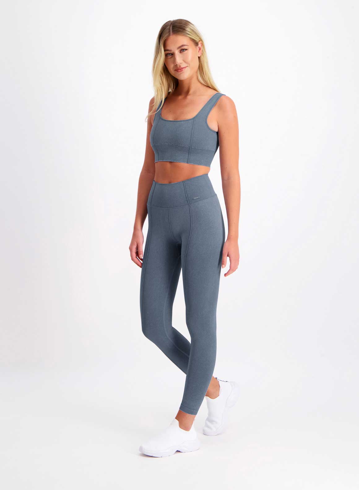 Aim'n Washed Denim Seamless Tights Tights.no