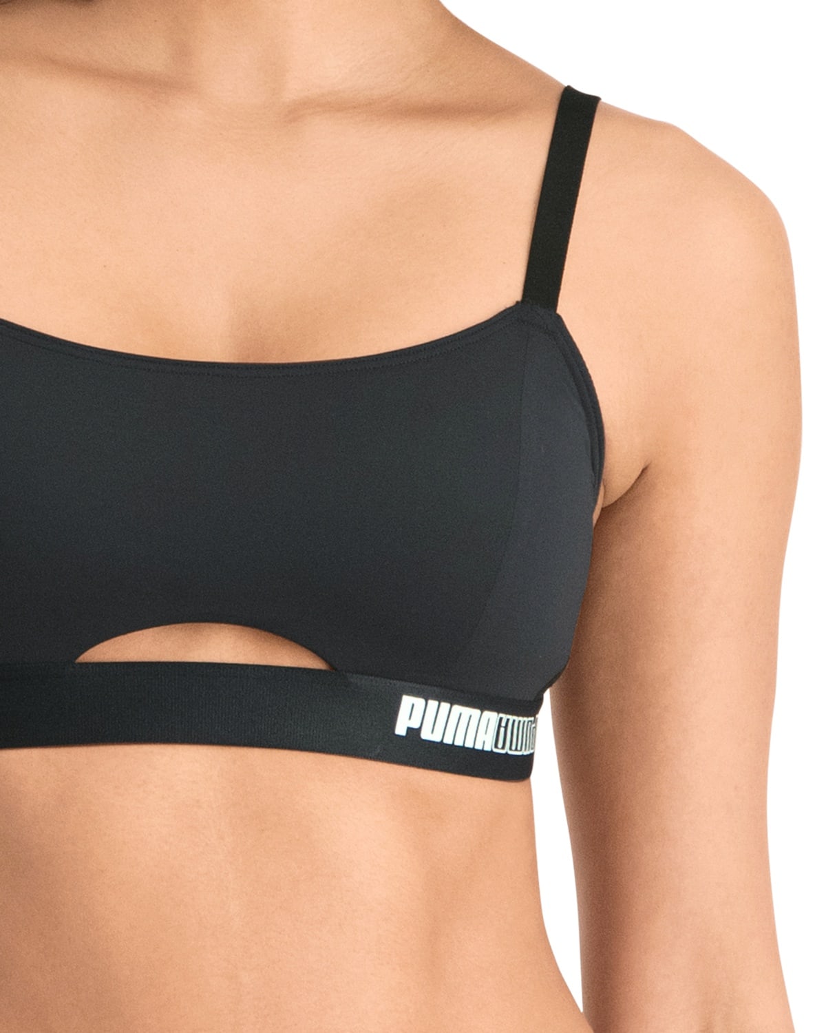 Puma Sporty Padded Top Black - S - straps