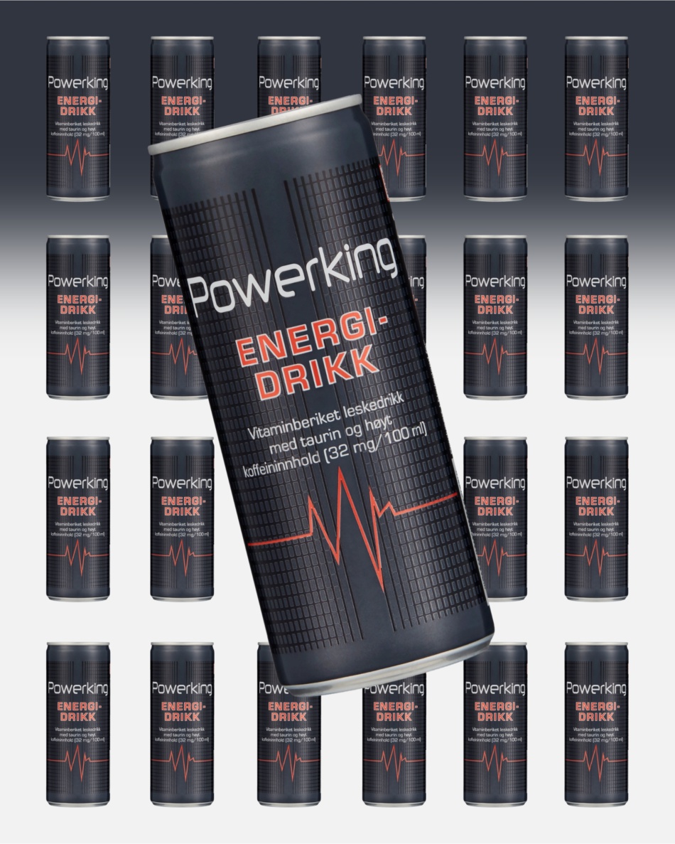 Powerking Energidrikk 24x250ml