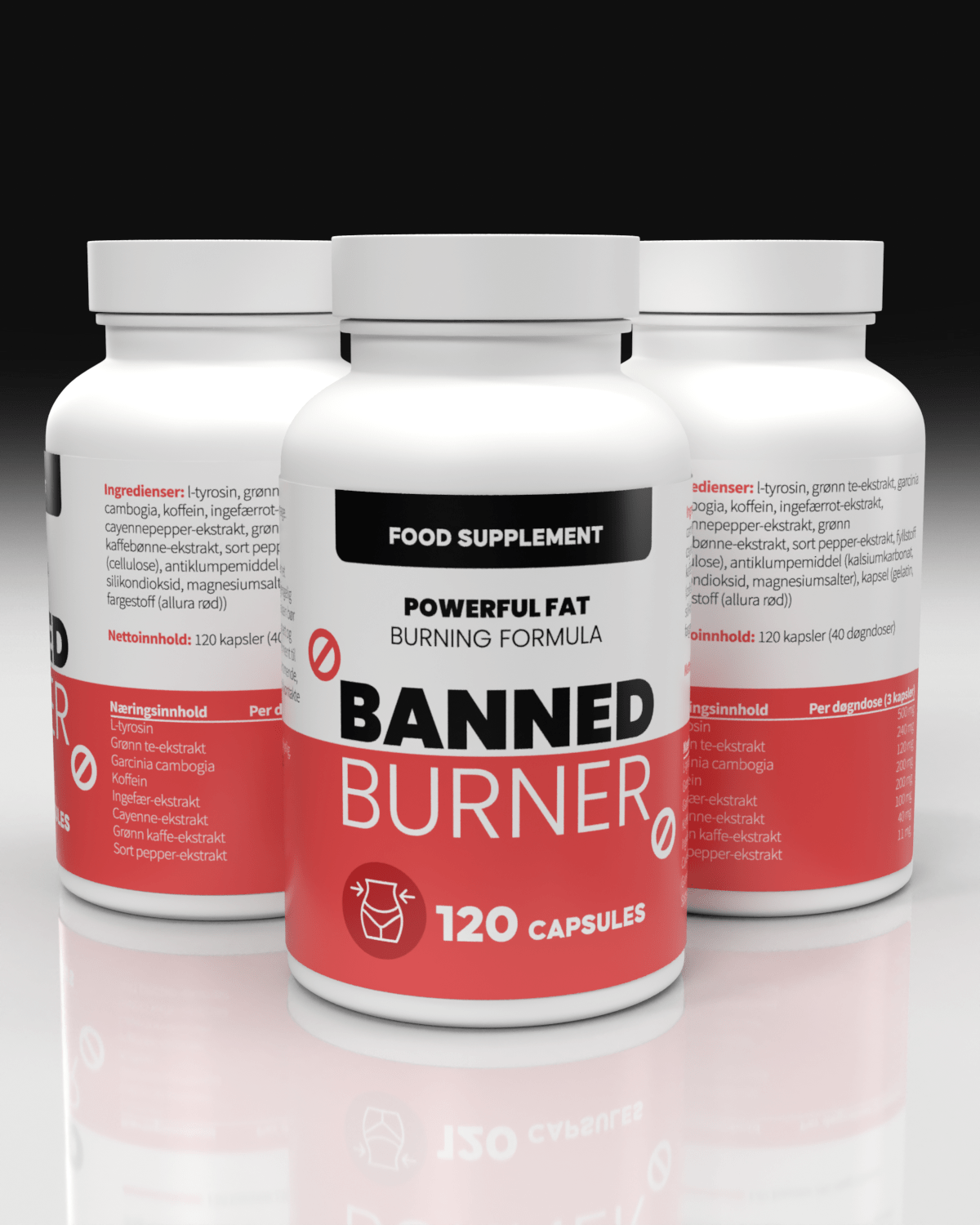 Banned Burner Advanced Bodyfat Burner Tights.no
