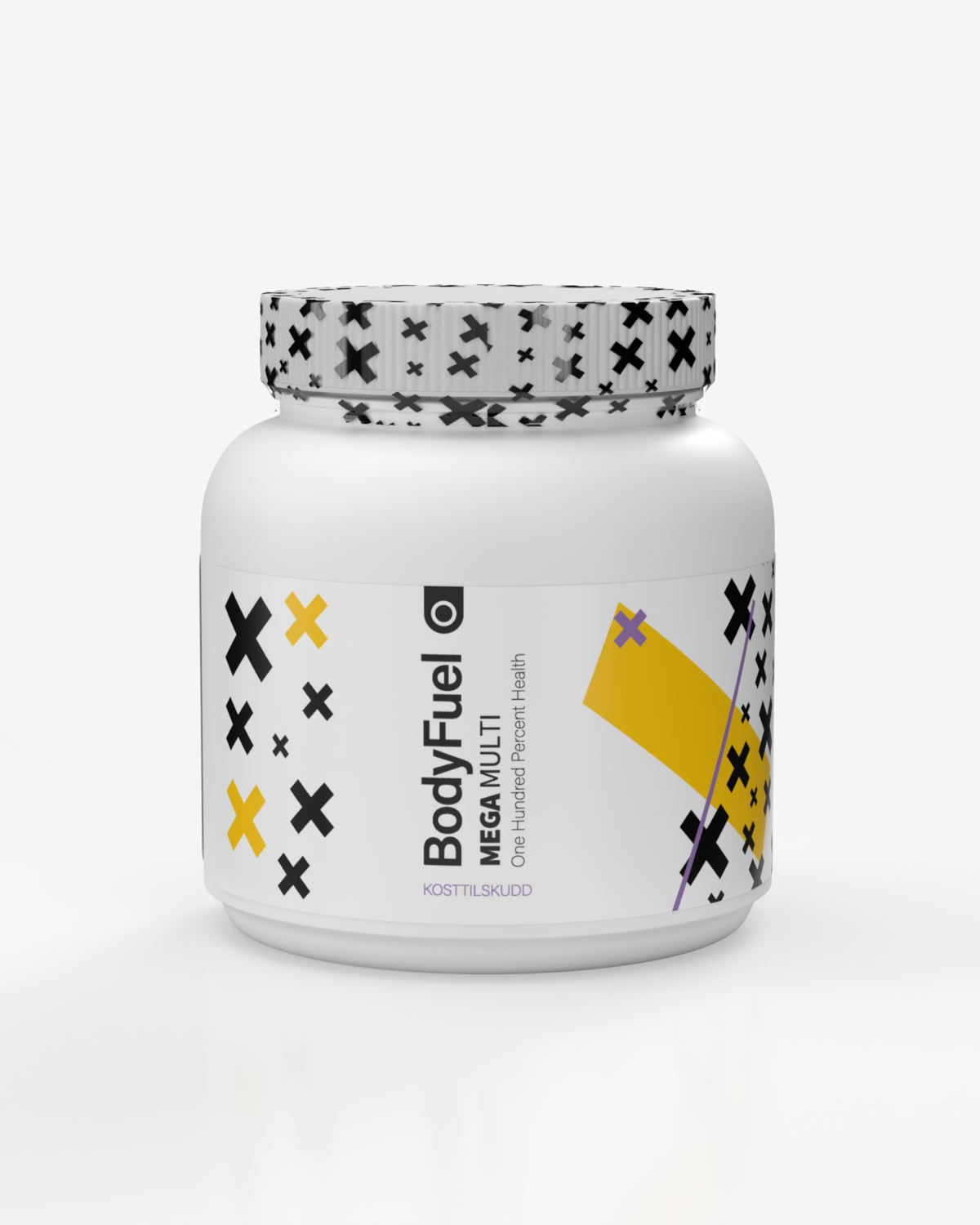 BodyFuel Multivitamin MEGAPACK - 500 TABLETTER! - kosttilskudd