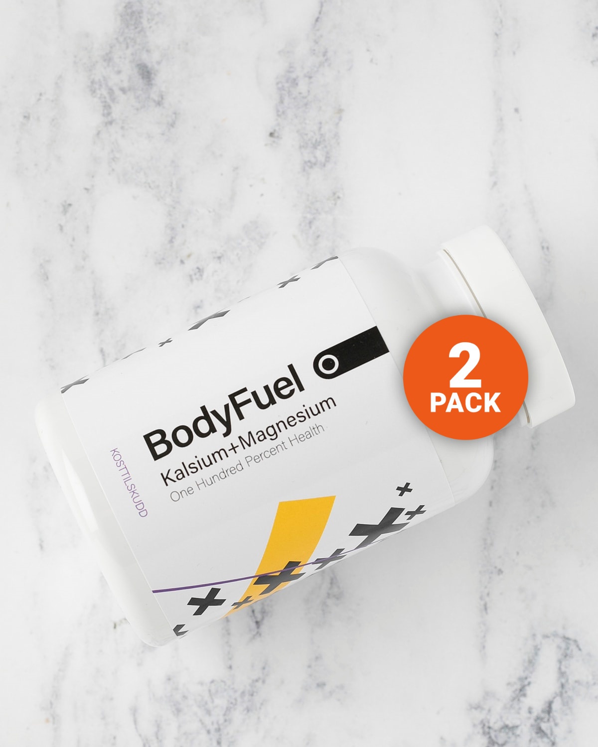 2-pack BodyFuel Kalsium+Magnesium 90 Caps - barn