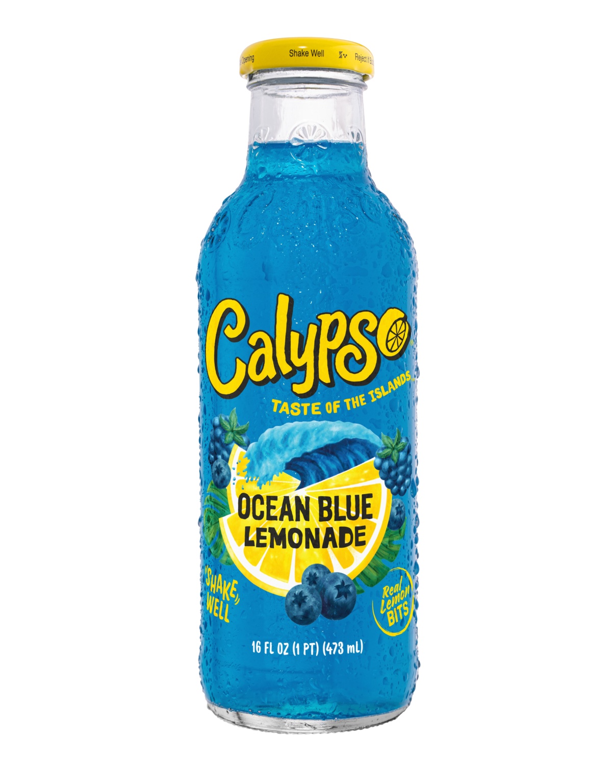 Calypso Ocean Blue Lemonade 473ml - salt og