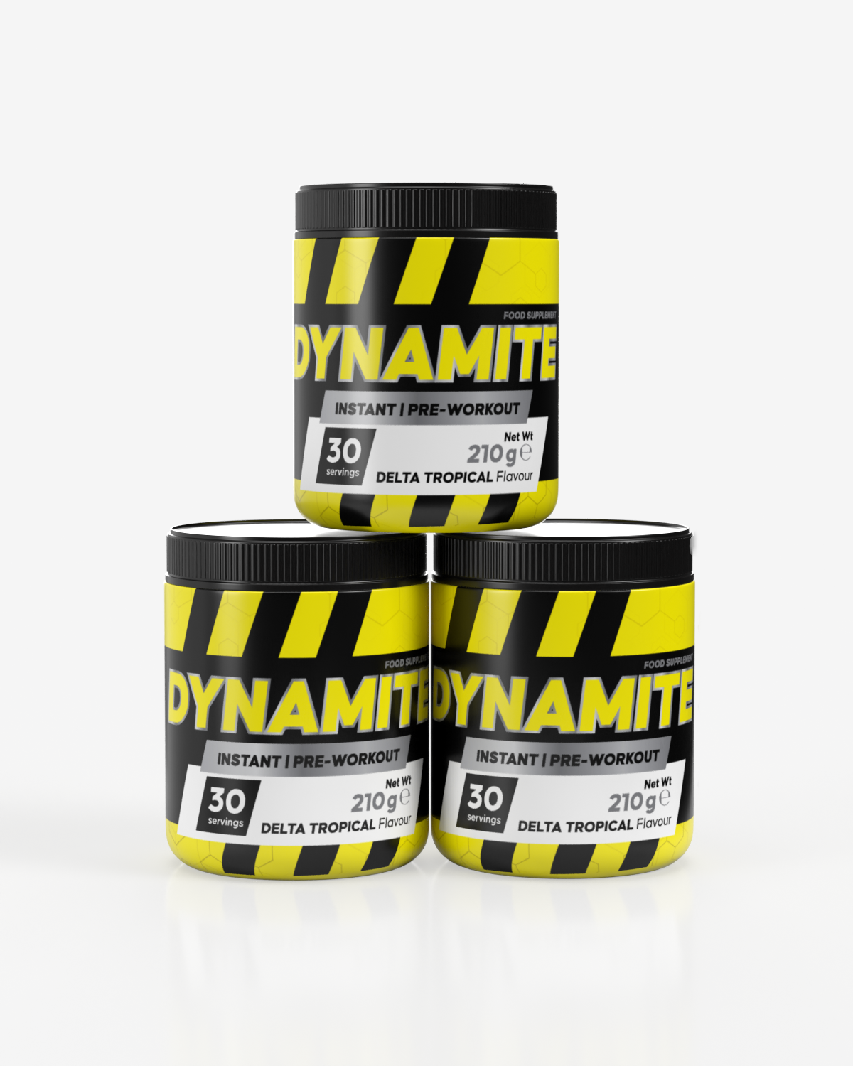 Dynamite PWO 3x210g - best pre workout