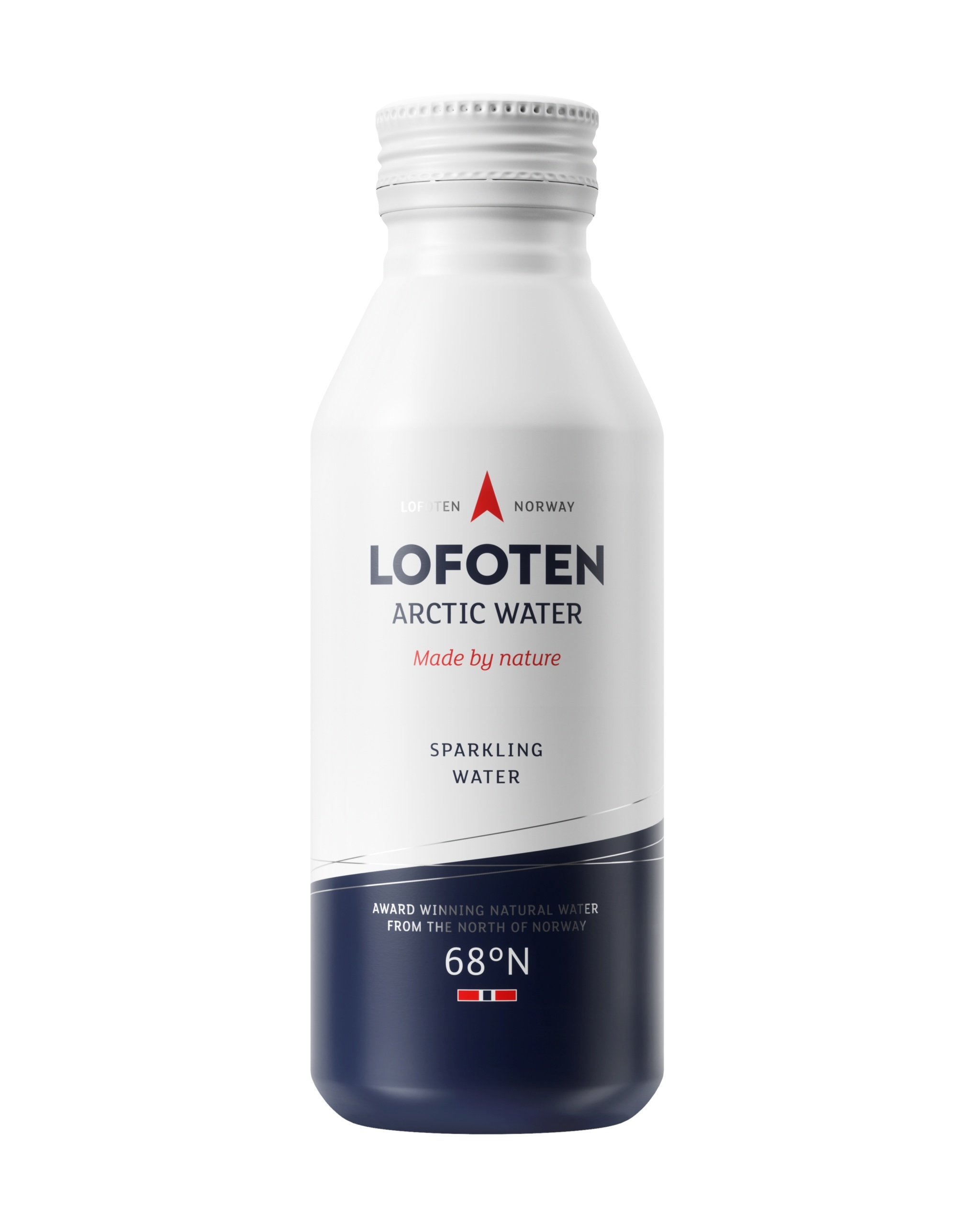 Kopi av Sparkling Water Aluminium Bottle Render 2