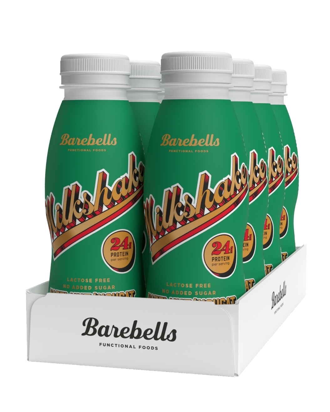 Barebells Hazelnut Nougat Shake 8x330ml - proteinbar